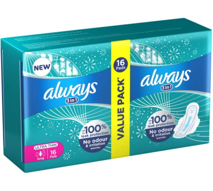 Buy Always Ultra Ultra Super Plus 16 Ultra Thinsize Sanitary Pad () in ...