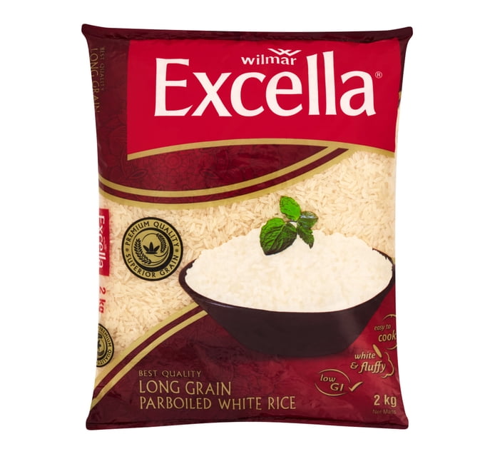Exella Rice Buy Excella Parboiled White Rice 2kg in Bulk | Makro Business