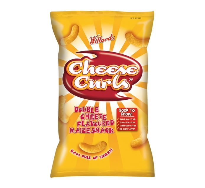 Someone’s in a Makro Willards Curls Cheese (150g) Mood