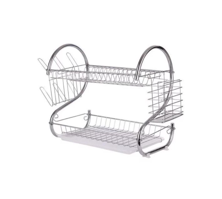 Someone’s in a Makro Comfeto Wares Two Tier Kitchen Dish Rack Silver Mood
