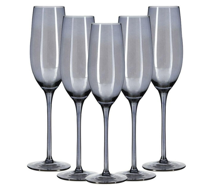 Someone’s in a Makro Hand Blown Champagne Flutes Glasses Set of 6 Mood