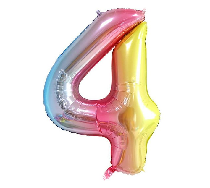 Someone’s in a Makro Rainbow Birthday Balloon | Number 4 Mood