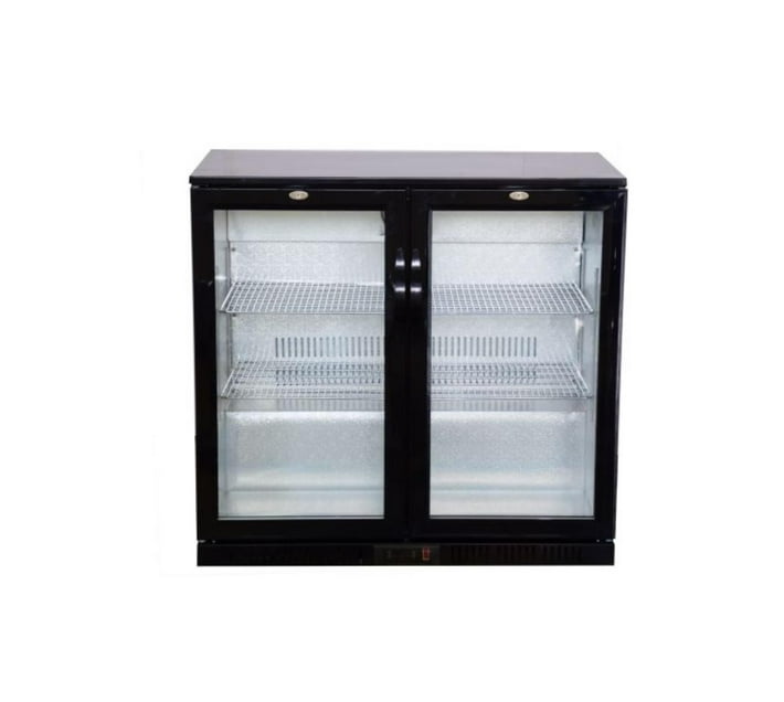 Queens Double Door Bar Fridge Makro