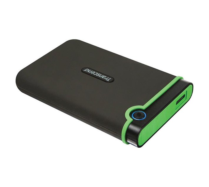 Someone’s in a Makro Transcend StoreJet 25M3S 1TB External Hard Drive Mood