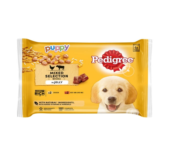 Pedigree 1 x 4's Multipack Moist Dog Food | Makro