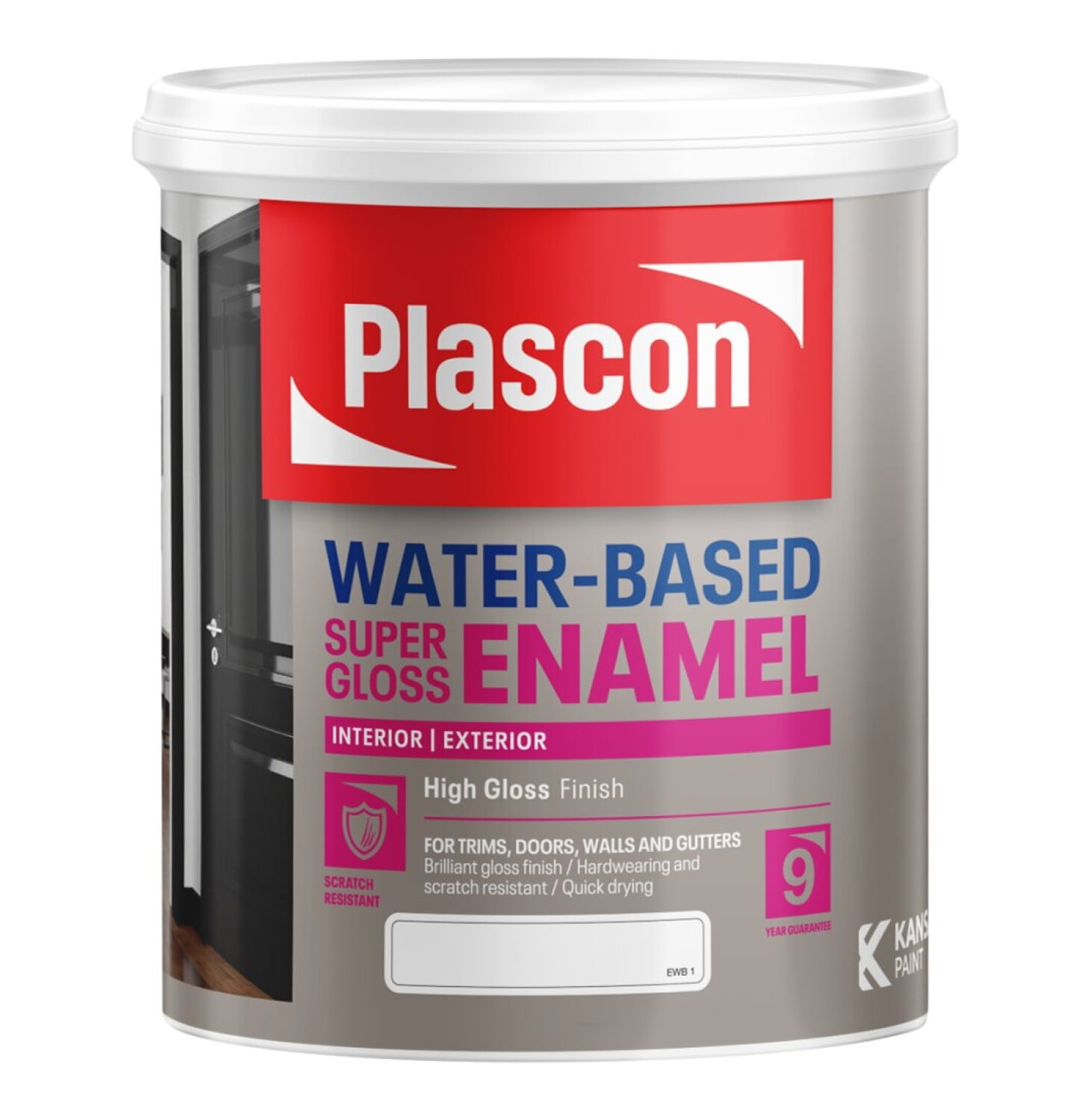 Plascon 5L Water Based Super Universal Enamel | Makro