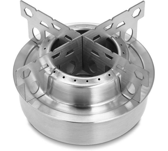 The Good Sport Camping Burner With Cross Pot Stand For Outdoor Cooking