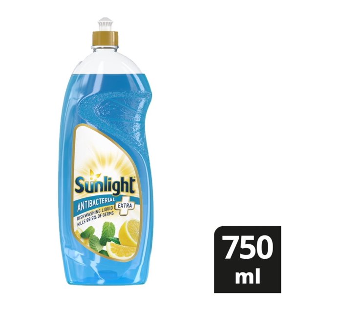 Sunlight 5 x 750ml Extra Dishwashing Liquid Makro