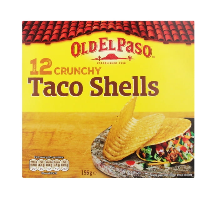 Old El Paso Taco Shells (1 x 156g) Makro