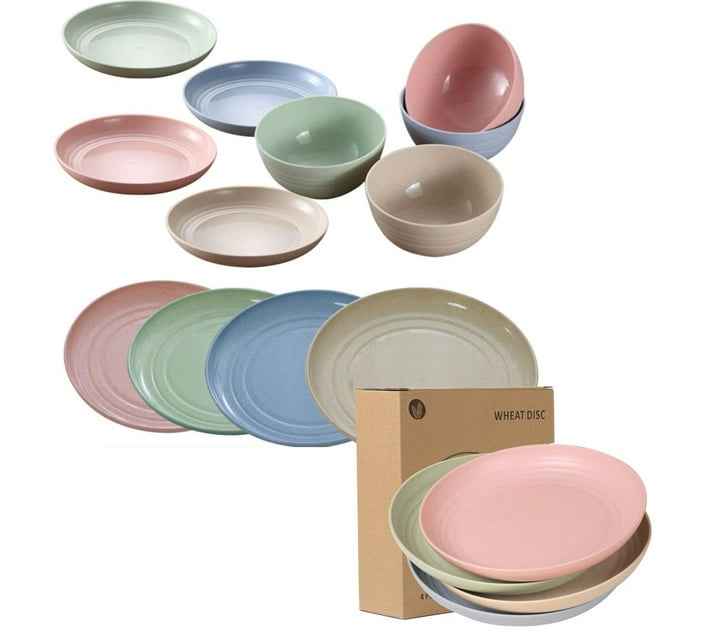 Someone’s in a Makro Home Dinnerware Plates/Bowls Eco Friendly Set of 16 Mood