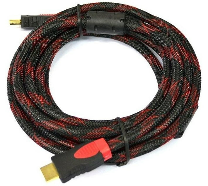 Nextek HDMI To HDMI 5 m HDMI M/M Braided Cable - 5Meter (Compatible ...