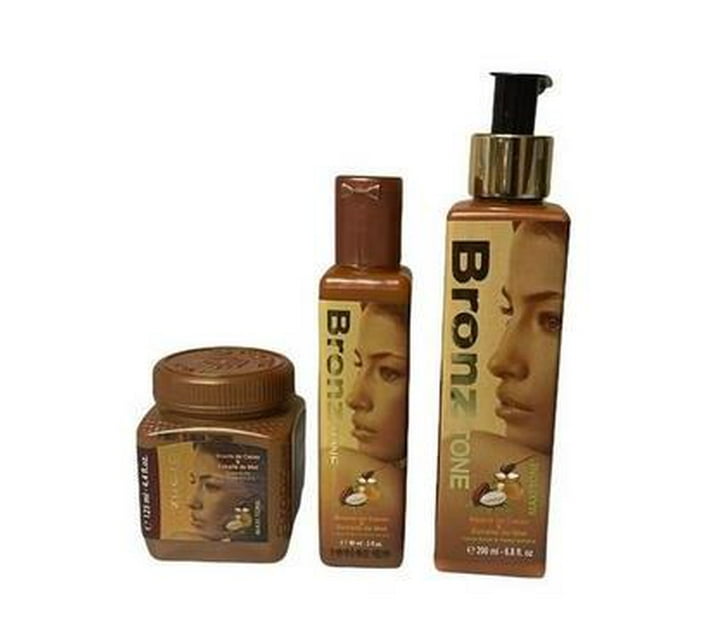 Bronz Tone Maxi Tone Skincare Set - Fade Spot Milk, Serum & Cream | Makro