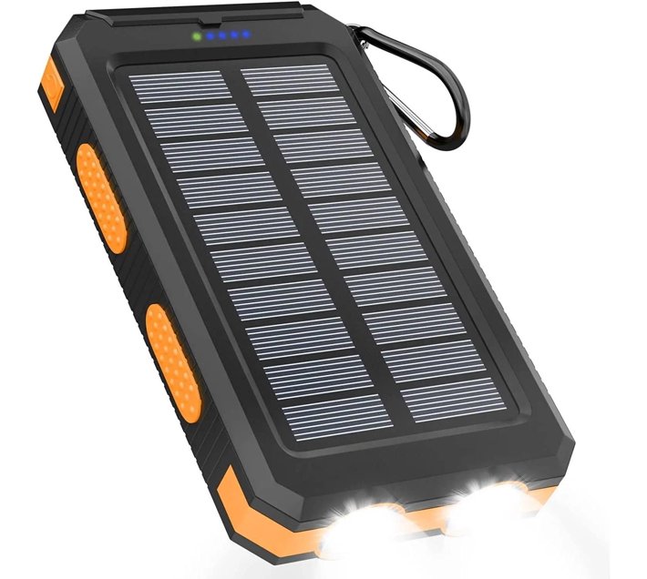 Solar Charger 20000Mah Power Bank Makro