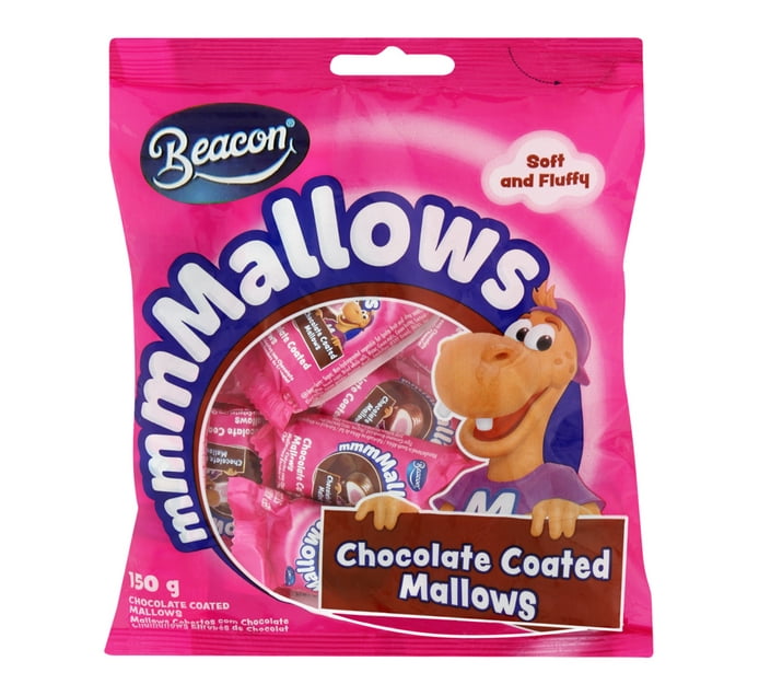 Beacon Mmmmallows Choc Coated 1 X 150g Makro