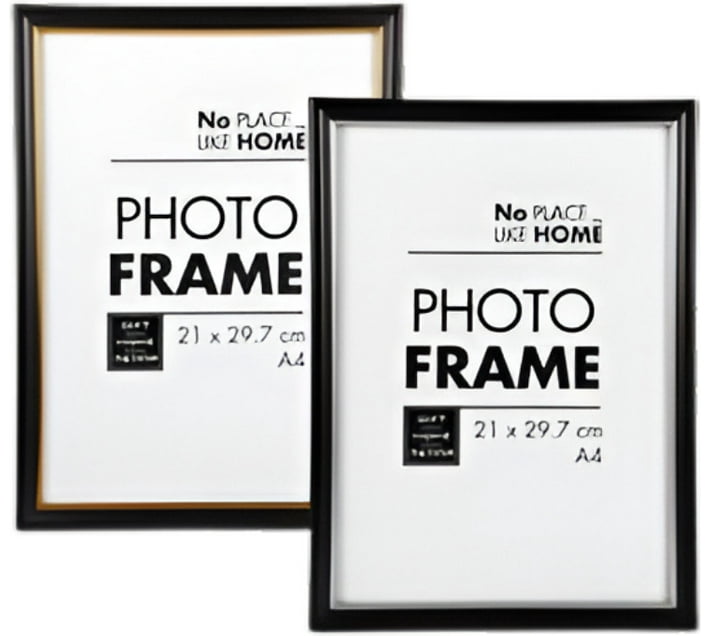 AZ Décor Plastic Wall Photo Frame (Black, 1 Photo(s), 7x10) Makro