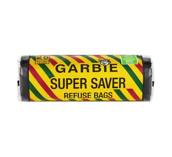 Buy Garbie Supersaver Refuse Bags Rol (1's) in Bulk | Makro Business