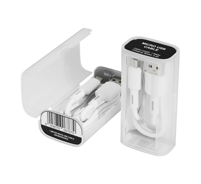 Someone’s in a Makro Loopd Micro USB Cable White Cable Mood