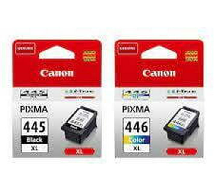 Canon Canon PG-445/CL-446 Series Black and Tri Colour Combo Pack Ink ...