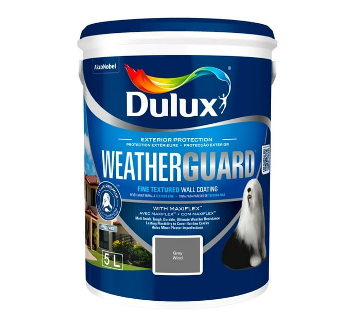 Someone’s in a Makro Dulux 20 l Weatherguard Grey Wind Mood