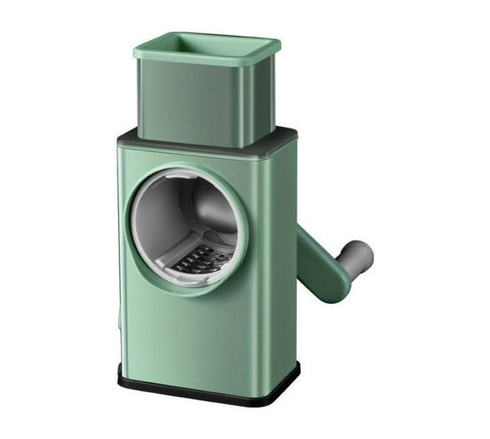 Hand Vegetable Cutter Upgraded Rotary Grate Mandoline Slicer Makro