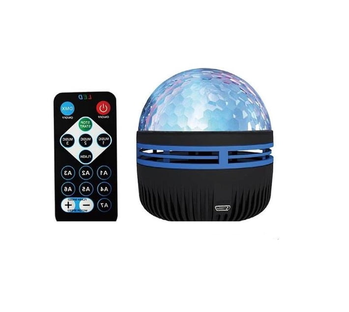 Someone’s in a Makro LED Projection Sphere Wave Magic Ball Light with ...