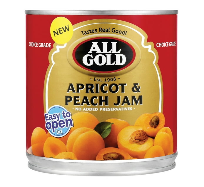 All Gold Apricot And Peach Jam (1 x 900g) Makro