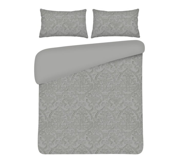 Republic Umbrella Double Damask Microfibre Duvet Cover Makro