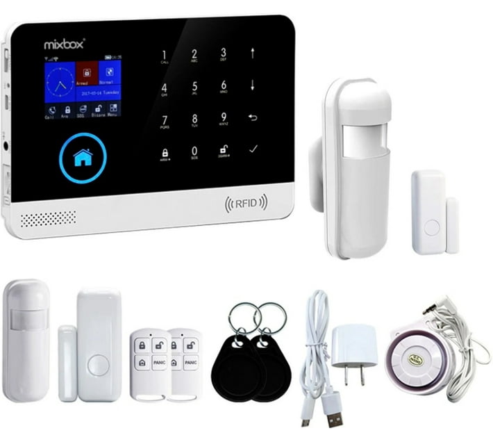 Buy Mix Box Alarm Phone Call SMS WIFI Security System Wireless Kit ...