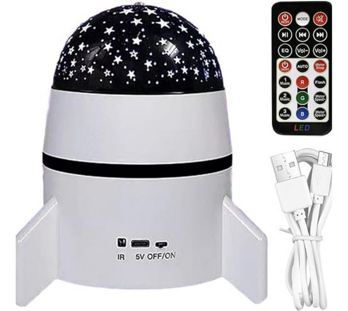 ‎Decorhome Galaxies Star Projector, 5W Night Light 2 in 1 Ceiling Star