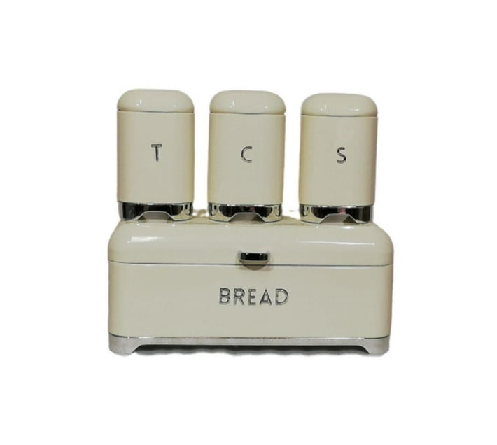 Someone’s in a Makro Bread Bin And Canister Set cream Mood