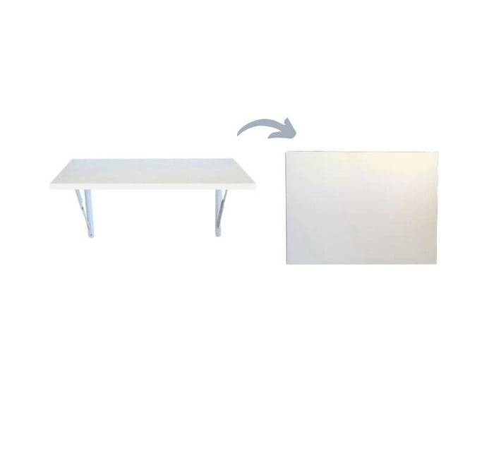 Someone’s in a Makro SpaceSave Fold Down Wall Mounted Study Desk Table