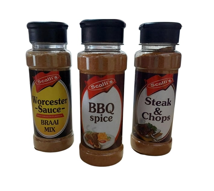 Someone’s in a Makro Scalli`s 200ml Steak & Chops, 200ml BBQ Spice