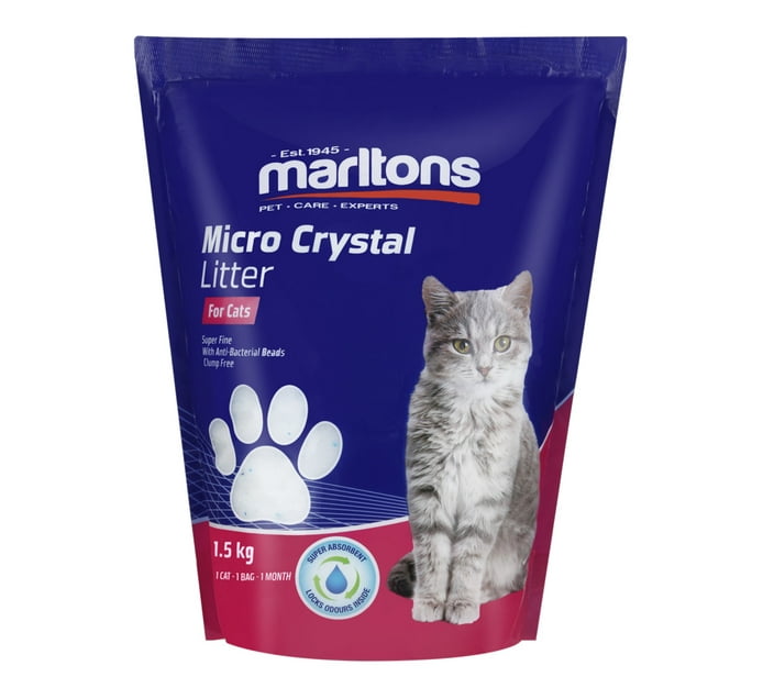 Marltons 1.5kg Cat Litter Crystals Makro
