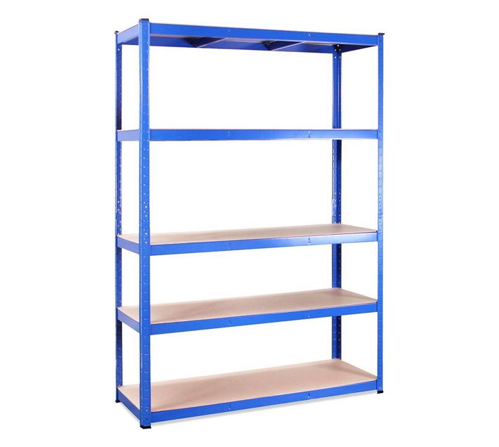 Someone’s in a Makro GRack 5 Tier Shelf Steel Blue Shelving Galvanised
