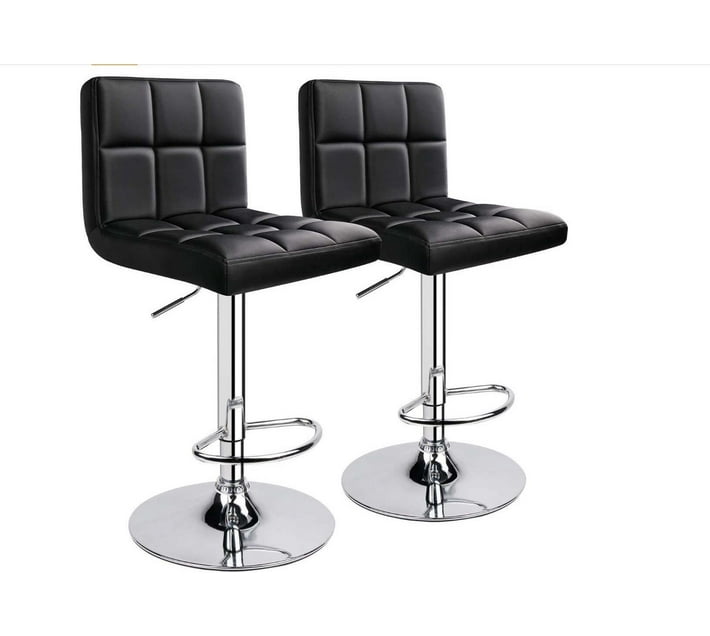 REX M Leather Bar Chair Finish Colour Black DIY Do It Yourself Makro