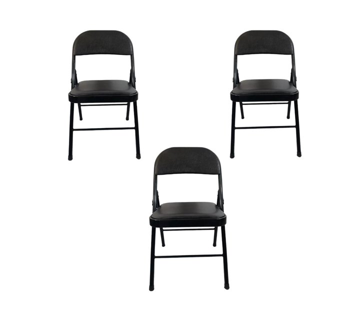 Someone’s in a Makro SMTE Foldable outdoor Chairs 3 Pack Black Mood