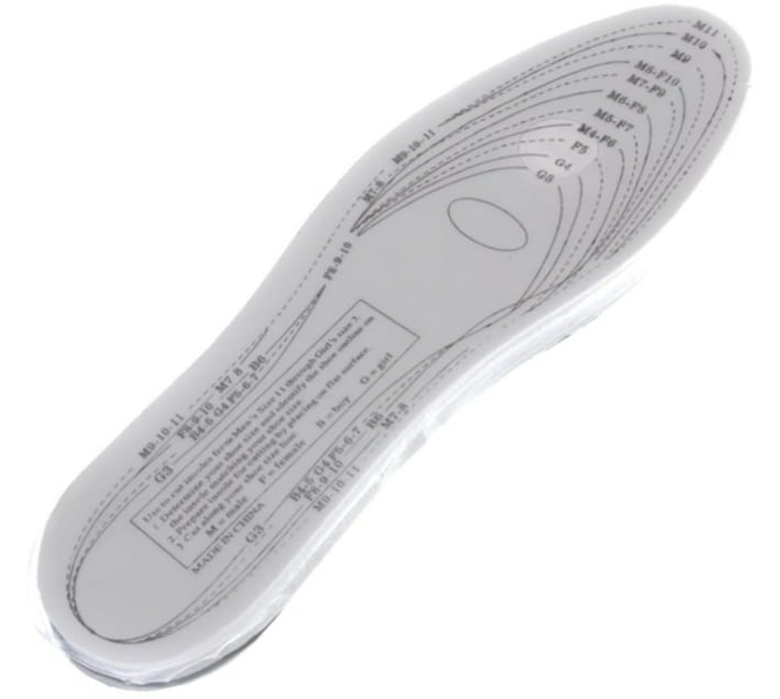 Generic 8305 Memory Insoles Memory Foam Arch Insoles Shoe Pads Foot
