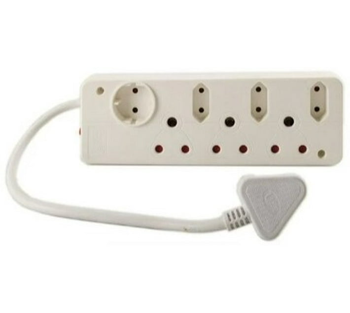 Generic 434242 Power Plug (White) Makro