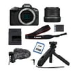 Canon R50 Eos Mirrorless Camera Creator Vlogging Kit 