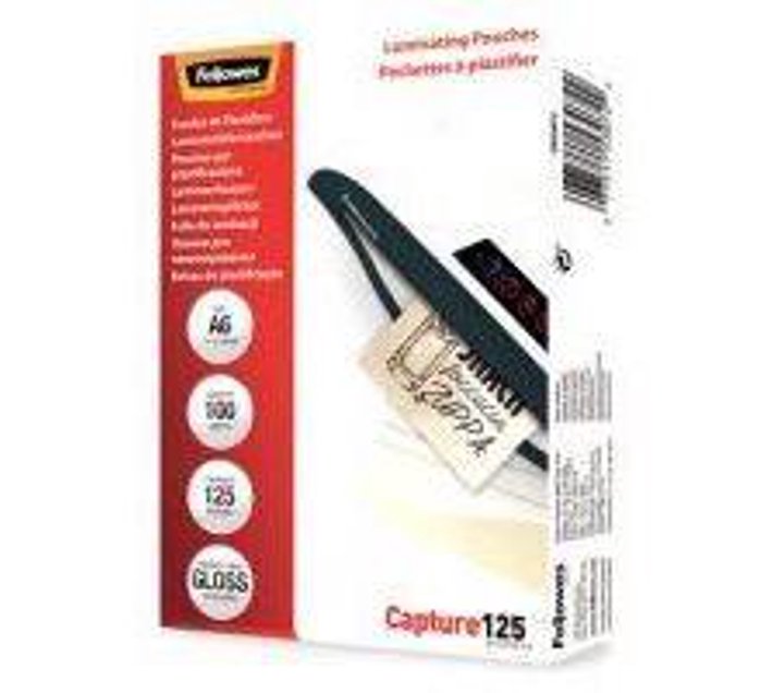 Someone’s in a Makro Fellowes A6 Glossy 125 Micron Laminating Pouch 100