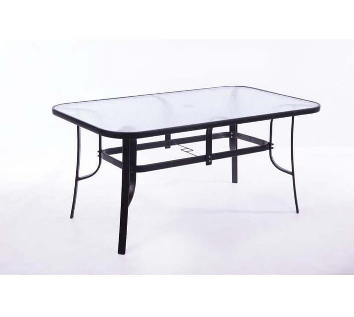 Seagull SPF-TAB150 Glass Coffee Table (Finish Colour - Black, Pre ...