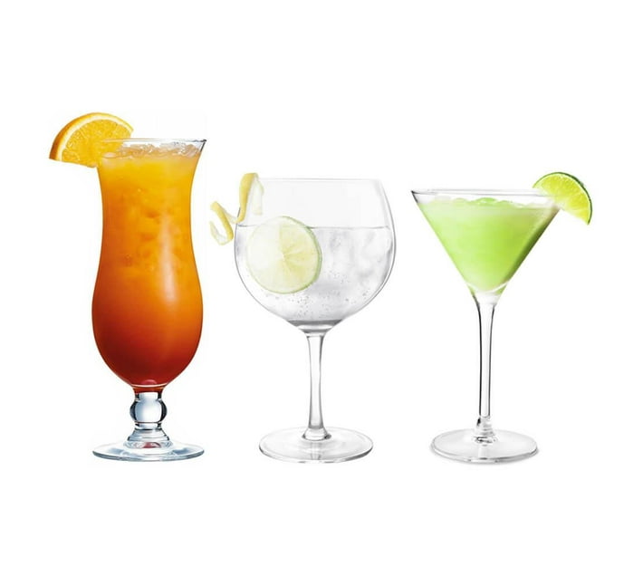 Someone’s in a Makro Cocktail Glasses Set of 12 Pieces Martini, Gin