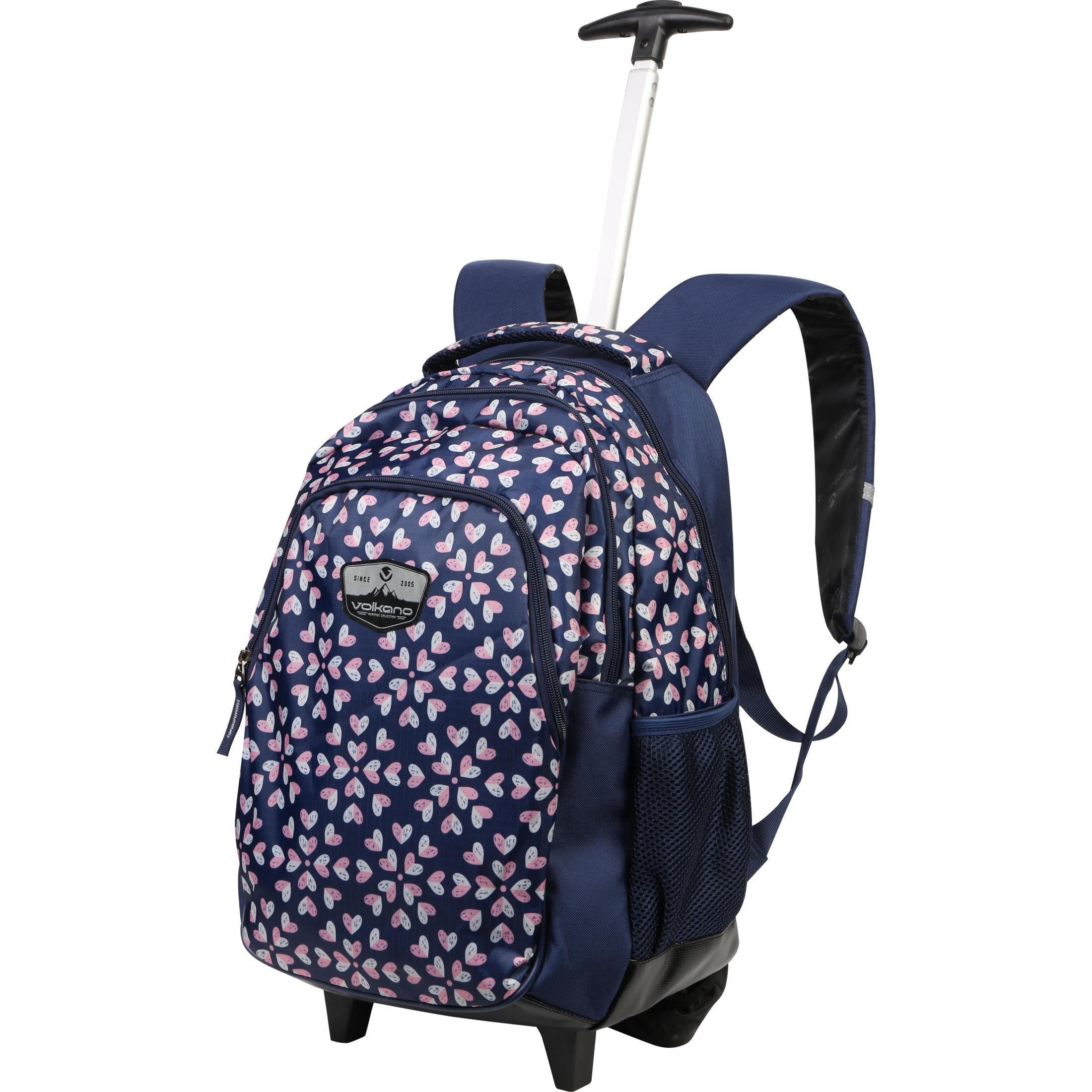 Volkano Winner 12.01 x 6.29 x 17.32 Navy Floral Backpack at Lowes.com