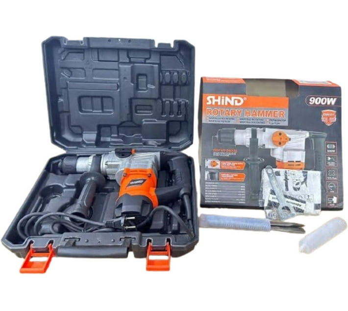 SHIND SD31451 Rotary Hammer Drill (32 mm Chuck Size, 900 W) Makro