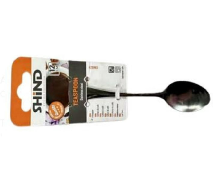 Shind KT31902 Teaspoon 14cm Stainless Steel Tea Spoon (Pack of 1) Makro