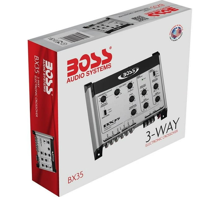 Boss Audio Systems BOSS 3WAY XOVER SUBWOOFER INPUT OUTPUT Makro