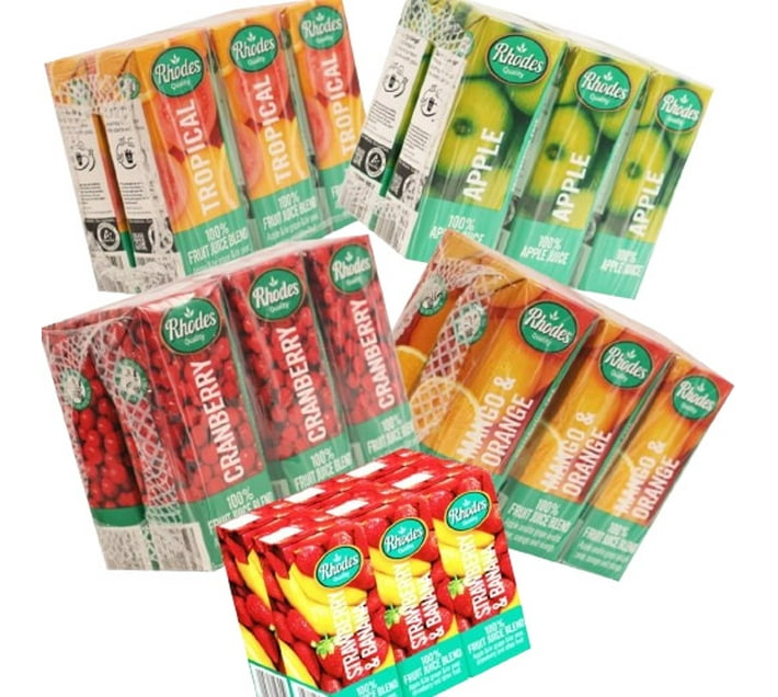 Rhodes Quality Fruit Juice (6 x 200 ml) Makro