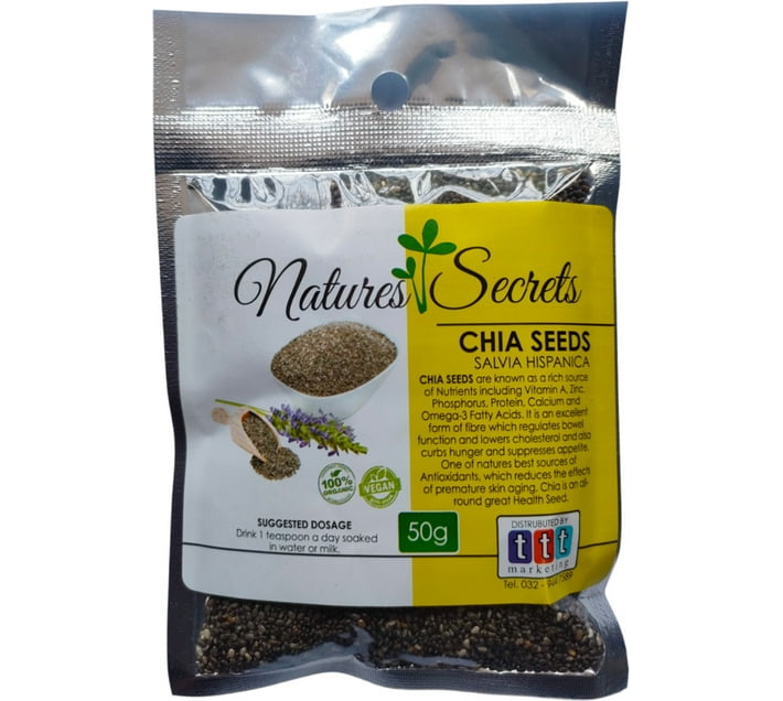 Natures secrets Chia seeds for weight loss () Makro