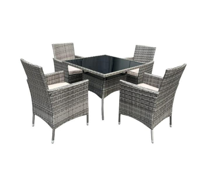 Wicker dining deals set makro