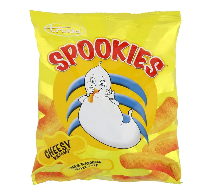 Someones In A Makro Spookies Puffed Maize Cheese 12 X 50g Mood 3533